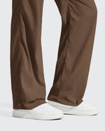 G4Free - Lightweight Straight Leg Ruched Drawstring Joggers -GF25D748AA-S