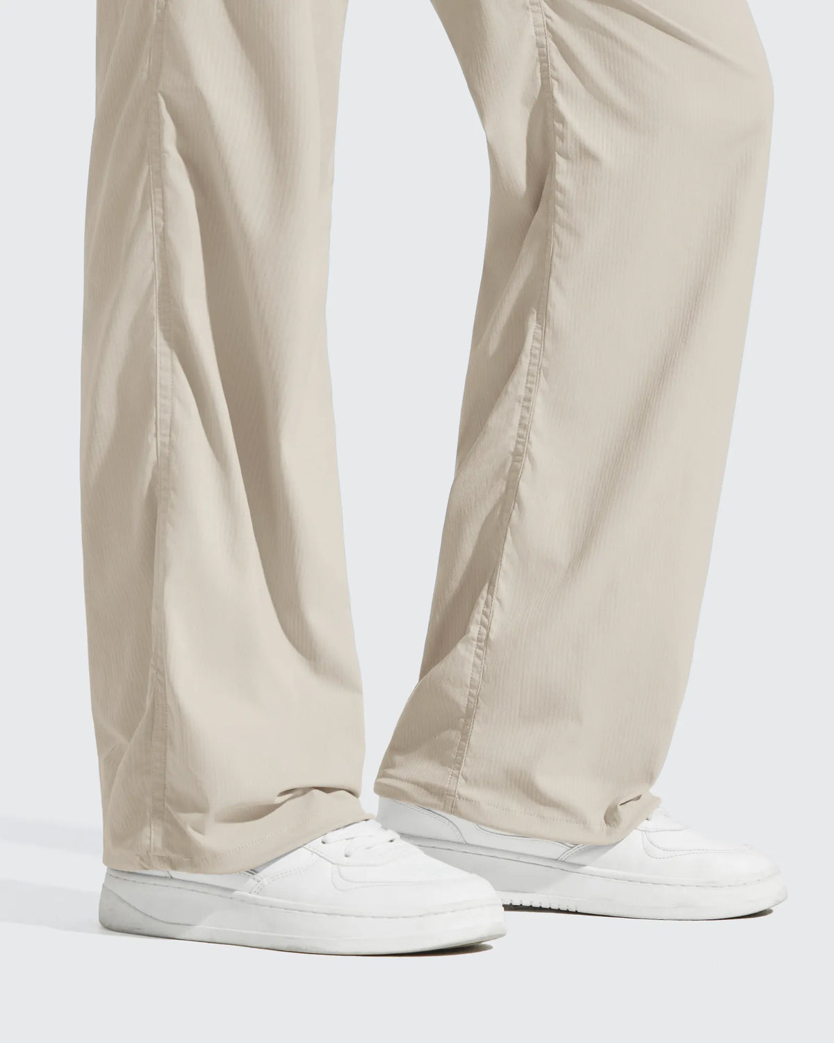 G4Free - Lightweight Straight Leg Ruched Drawstring Joggers -GF25D748AA-S