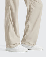 G4Free - Lightweight Straight Leg Ruched Drawstring Joggers -GF25D748AA-S