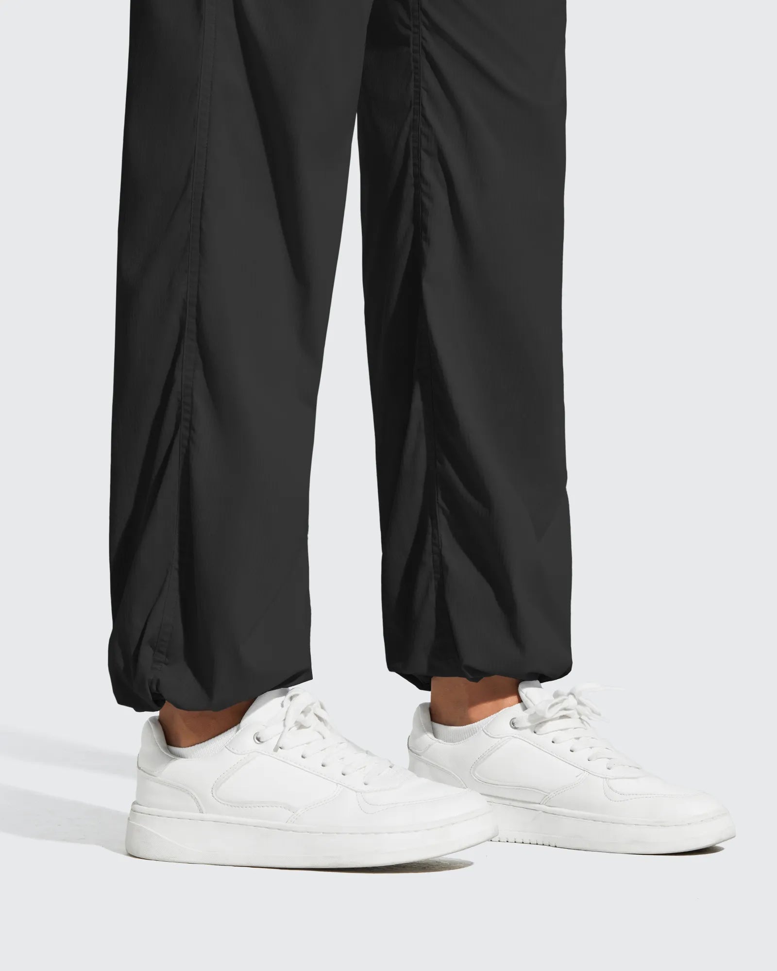 G4Free - Lightweight Straight Leg Ruched Drawstring Joggers -GF25D748AA-S