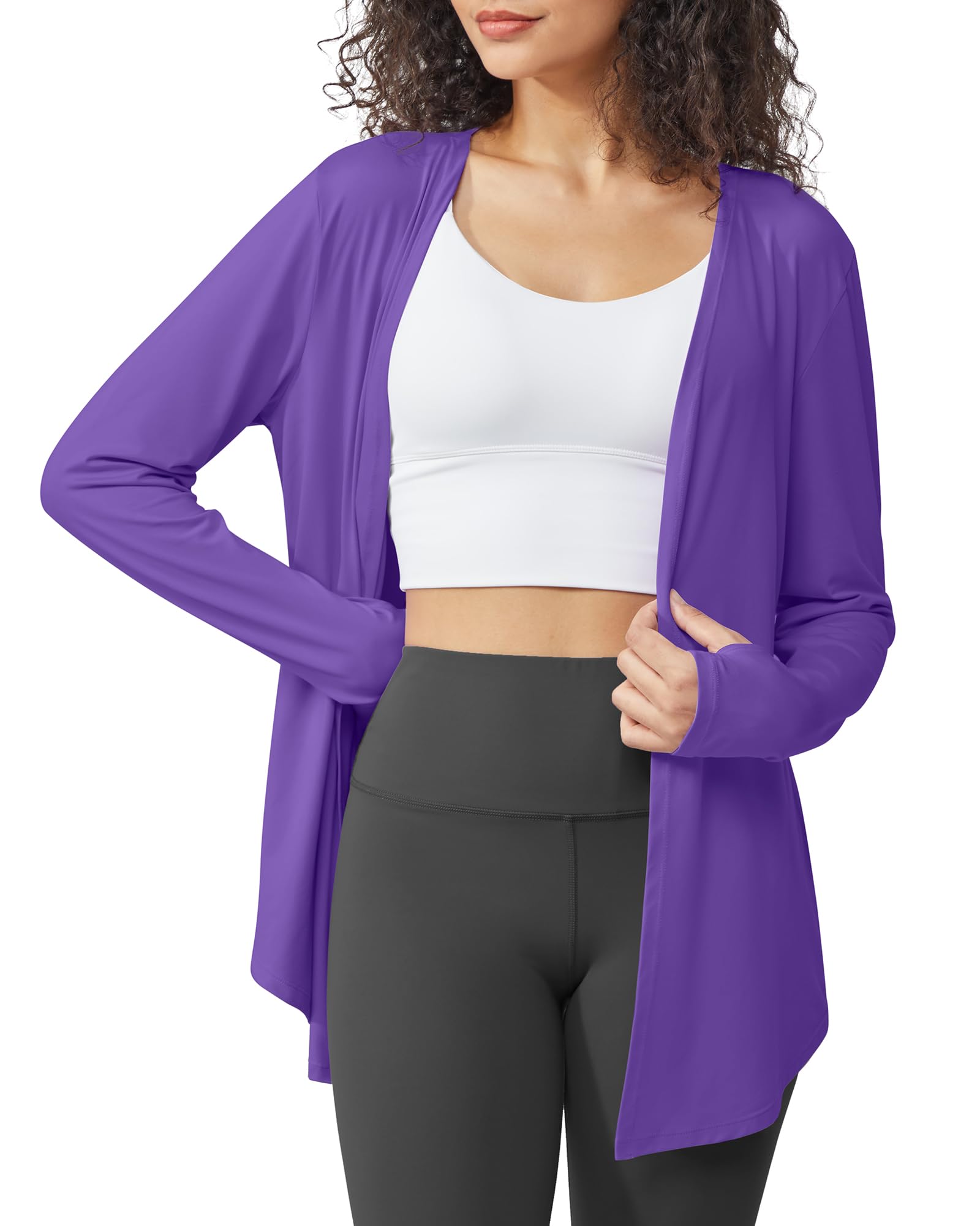 G4Free - Long Sleeve Lightweight Sun Shirts Cardigans -GF24B206GA-S