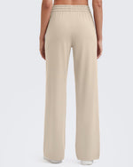 G4Free - Loose Front Pleats Drawstring Casual Pants -GF24J310AA-S