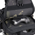 G4Free - Men's Tactical EDC Sling Backpack with Pistol Holster -D02V759D
