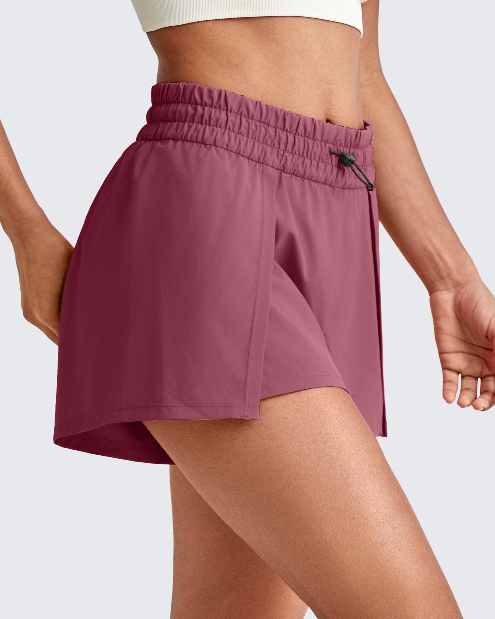 G4Free - Quick Dry 2 in 1 Athletic Running Shorts -GF25E412DA-S