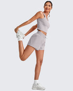 G4Free - Quick Dry 2 in 1 Athletic Running Shorts -GF25E412EA-S