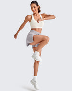 G4Free - Quick Dry 2 in 1 Athletic Running Shorts -GF25E412EA-S