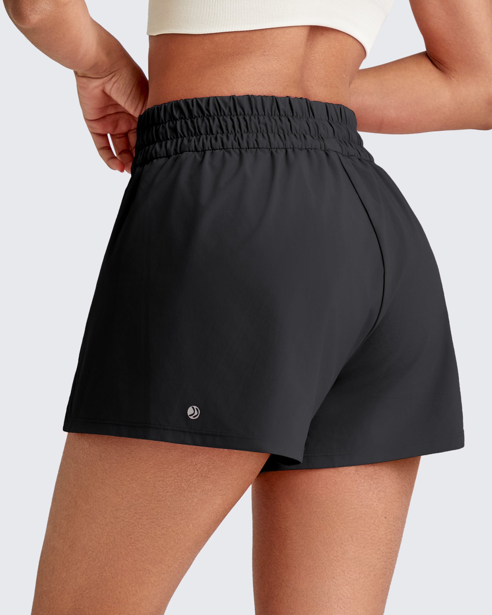 G4Free - Quick Dry 2 in 1 Athletic Running Shorts -GF25E412EA-S