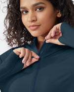 G4Free - Quick Dry High Neck Sun Half Zip Tops -GF23B126KF-XS