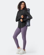 G4Free - Quick Dry High Neck Sun Half Zip Workout Tops -GF23B126KF-XS