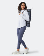 G4Free - Quick Dry High Neck Sun Half Zip Workout Tops -GF23B126KF-XS