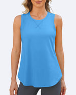 G4Free - Quick Dry Scoop Neck Sleeveless Tanks -GF24B222RF-XS