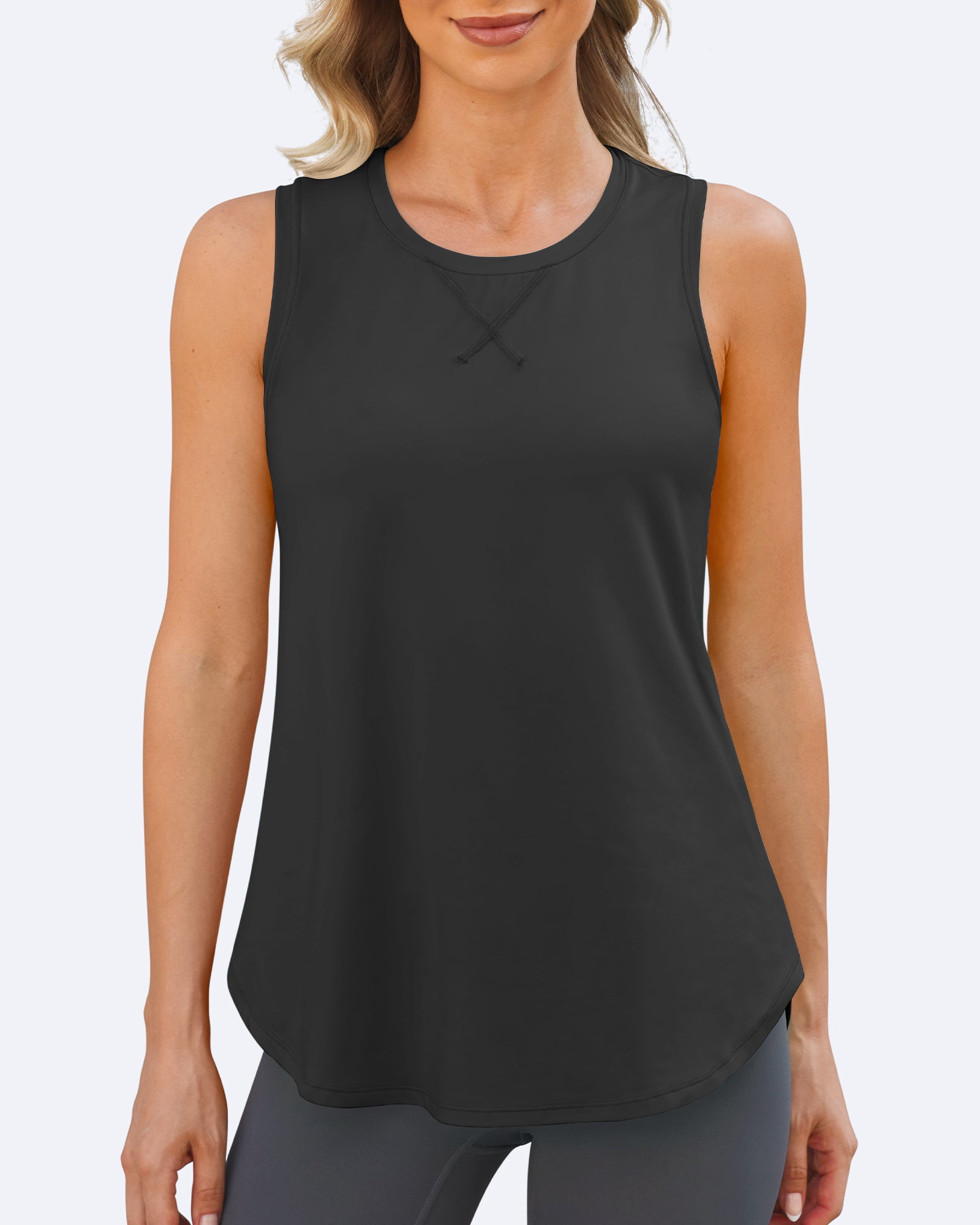 G4Free - Quick Dry Sleeveless Workout Tank Tops -GF24B222AF-XS