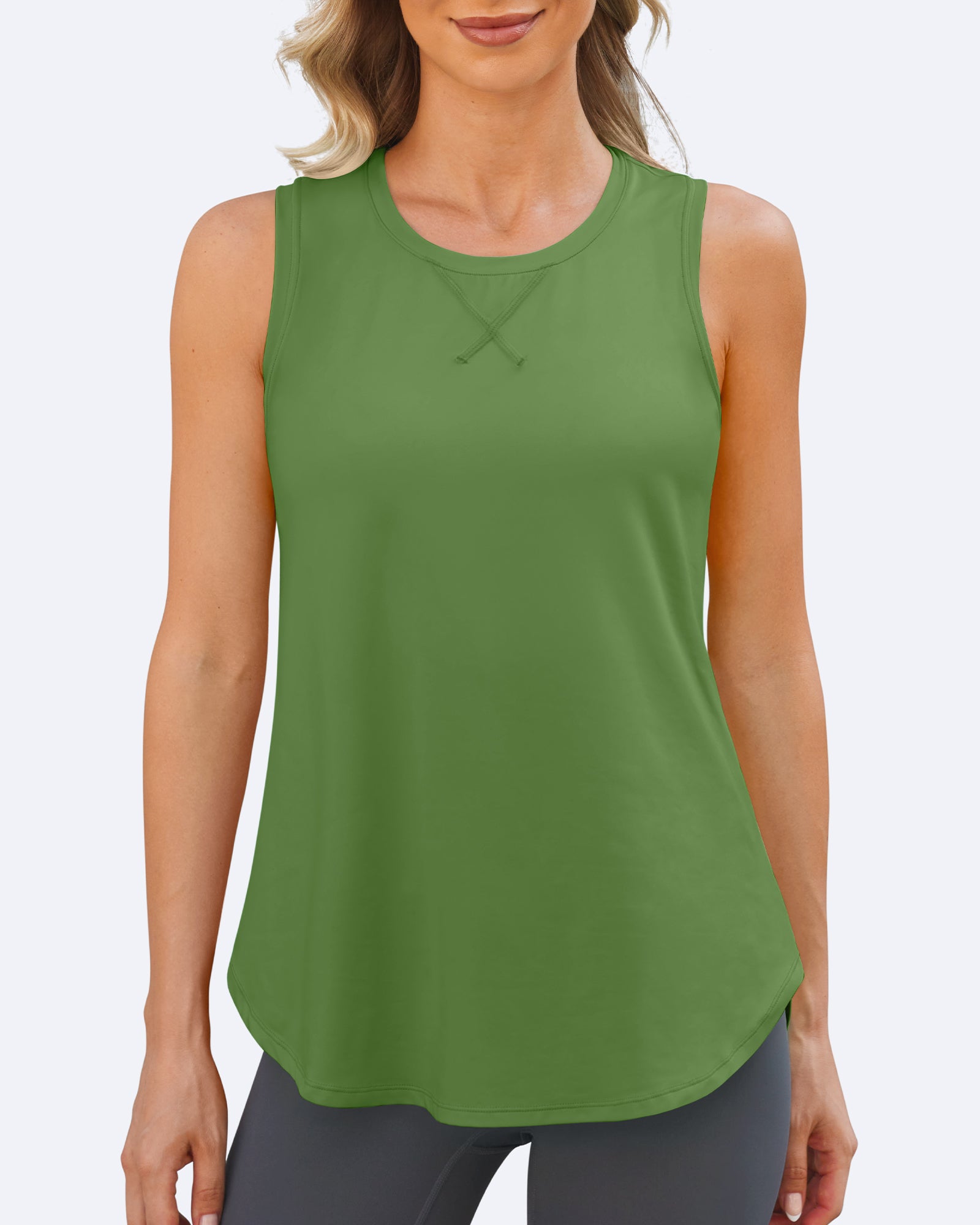 G4Free - Quick Dry Sleeveless Workout Tank Tops -GF24B222BF-XS