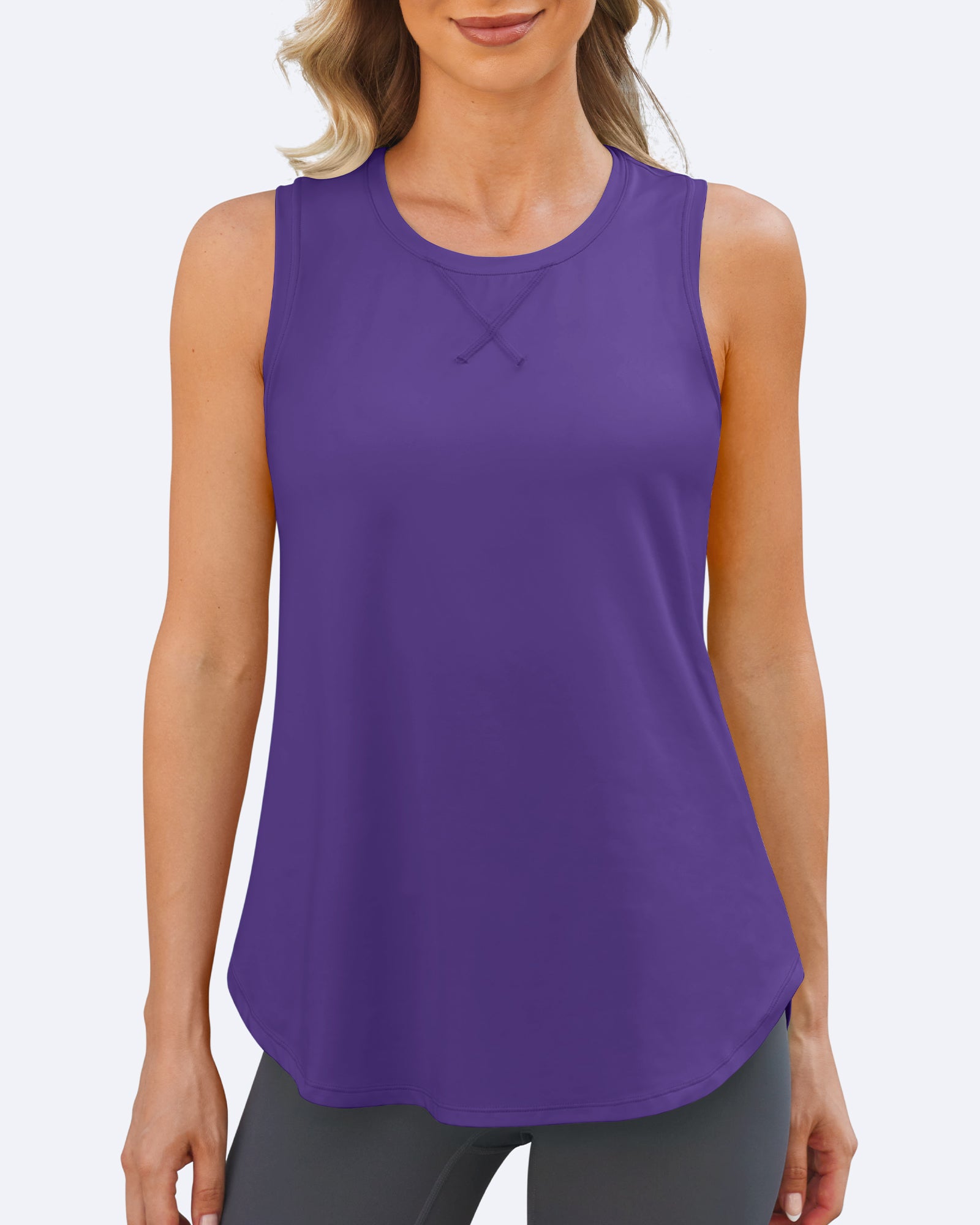 G4Free - Quick Dry Sleeveless Workout Tank Tops -GF24B222BF-XS