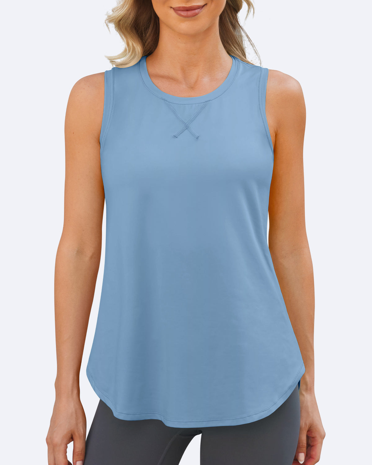 G4Free - Quick Dry Sleeveless Workout Tank Tops -GF24B222BF-XS