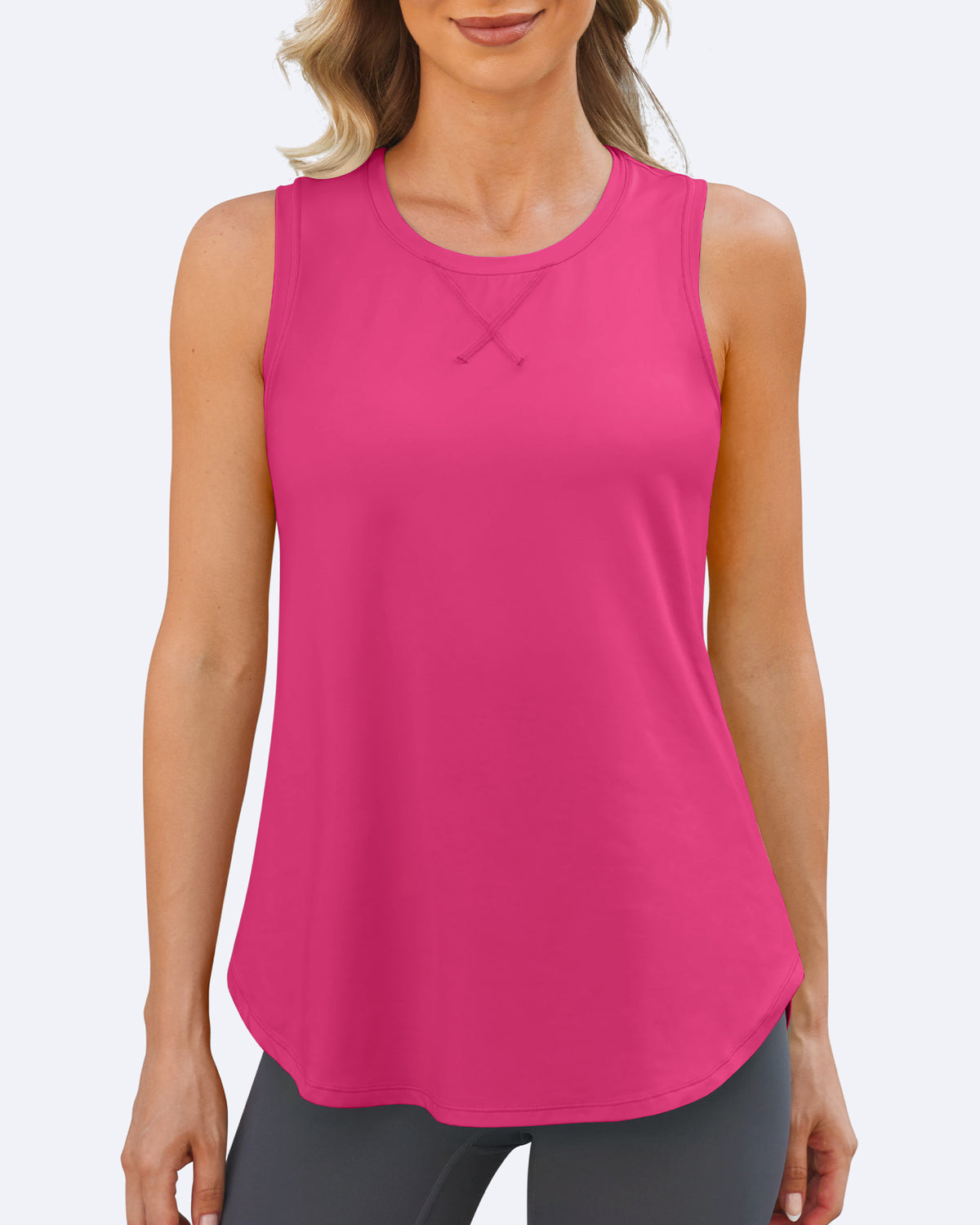 G4Free - Quick Dry Sleeveless Workout Tank Tops -GF24B222DF-XS