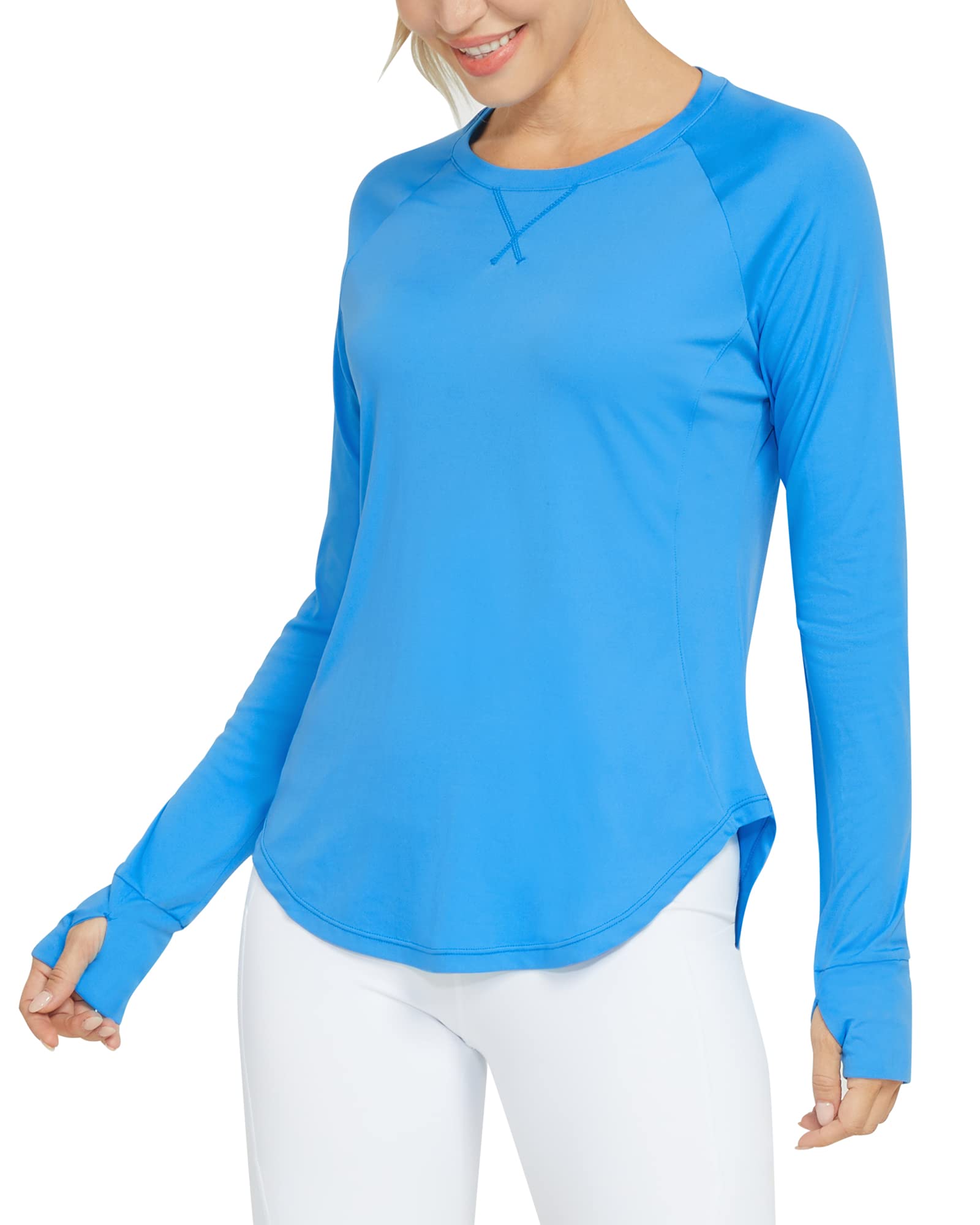 G4Free - Quick Dry UV Tunic Workout Long Sleeve -GF22B055BA-S