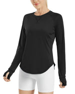 G4Free - Quick Dry UV Tunic Workout Long Sleeve -GF22B055CA-S