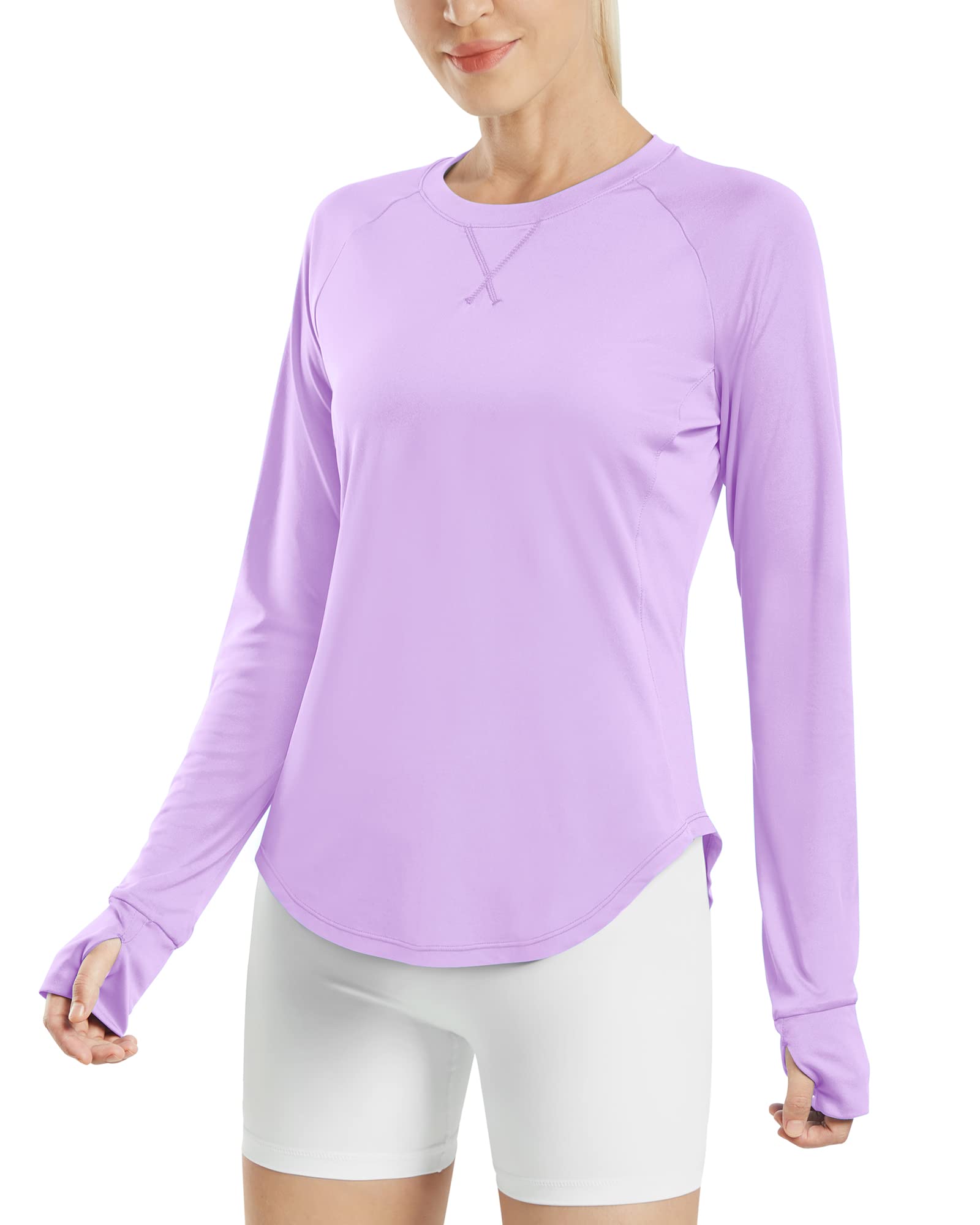 G4Free - Quick Dry UV Tunic Workout Long Sleeve -GF22B055EA-S