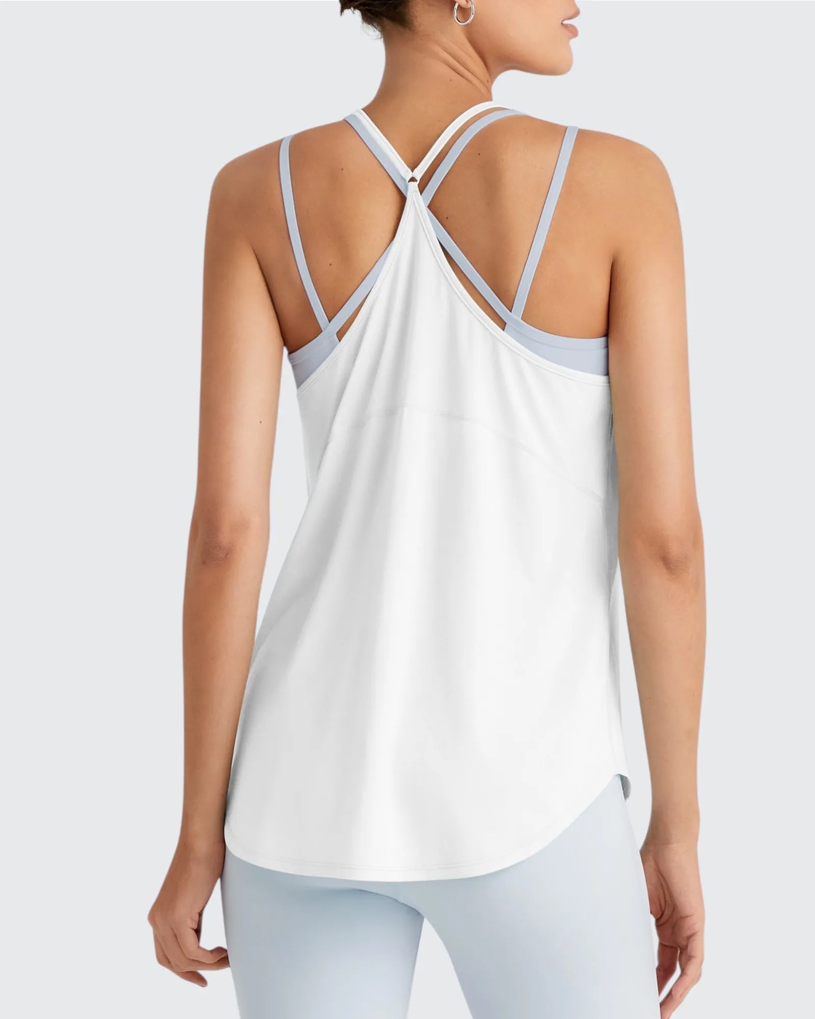 G4Free - Quick Dry Y Back Athletic Sleeveless Tanks -GF25L386AA-S