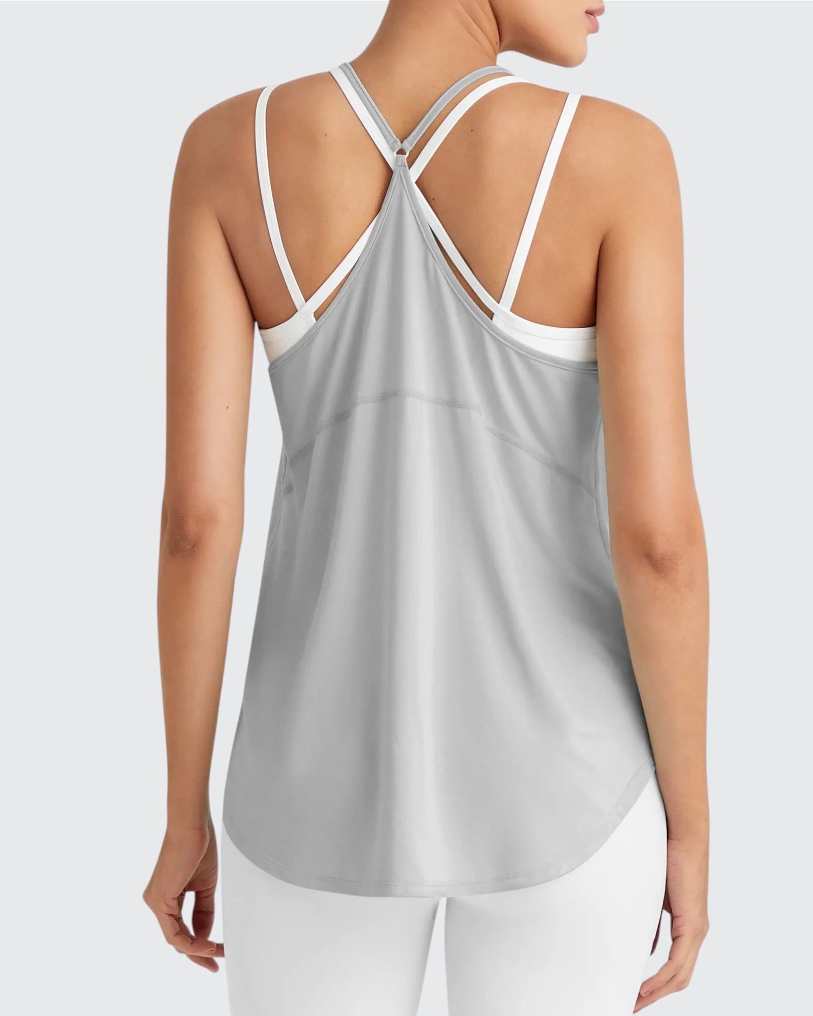 G4Free - Quick Dry Y Back Athletic Sleeveless Tanks -GF25L386AA-S