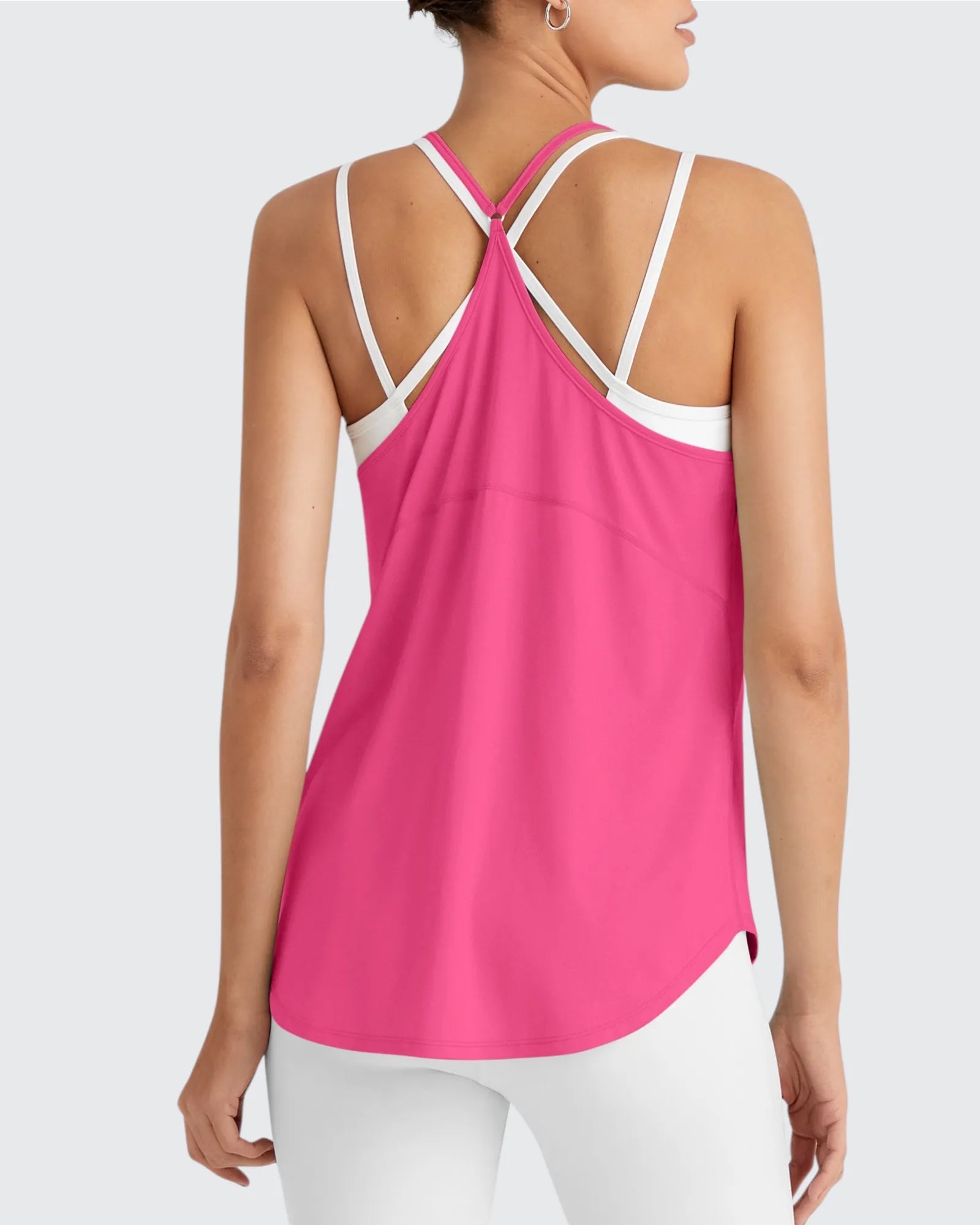 G4Free - Quick Dry Y Back Athletic Sleeveless Tanks -GF25L386AA-S