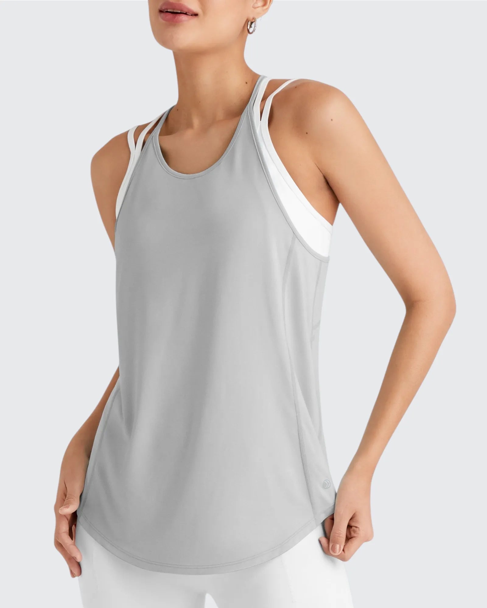 G4Free - Quick Dry Y Back Athletic Sleeveless Tanks -GF25L386CA-S