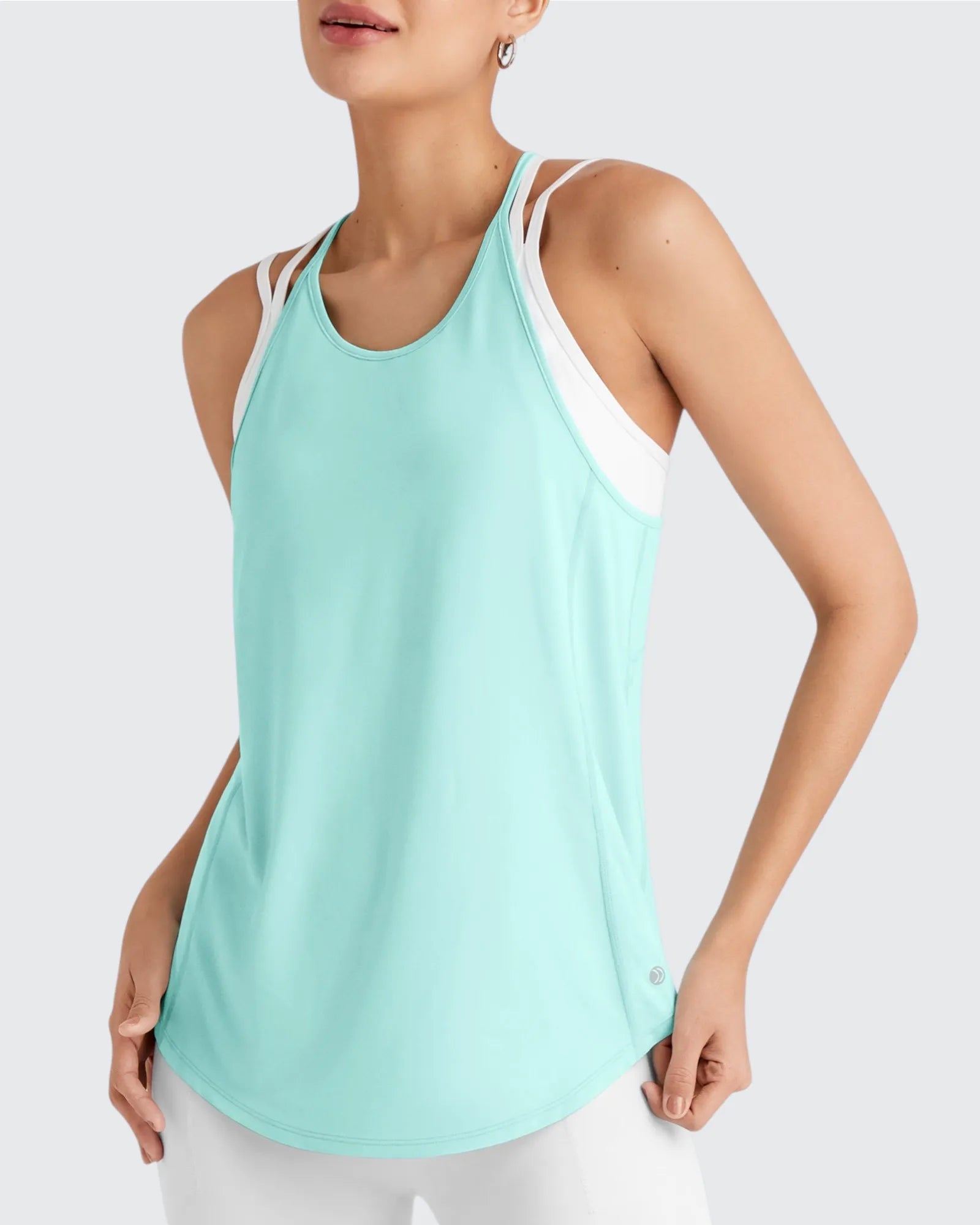 G4Free - Quick Dry Y Back Athletic Sleeveless Tanks -GF25L386FA-S
