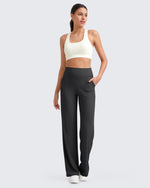 G4Free - Ribbed High-Rise Seamless Work Pants -GF24J315AA-S