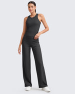 G4Free - Ribbed High-Rise Seamless Work Pants -GF24J315AA-S