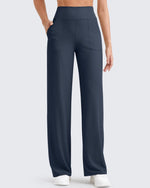 G4Free - Ribbed High-Rise Seamless Work Pants -GF24J315BA-S