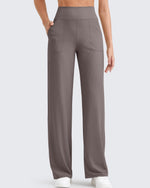 G4Free - Ribbed High-Rise Seamless Work Pants -GF24J315AA-S