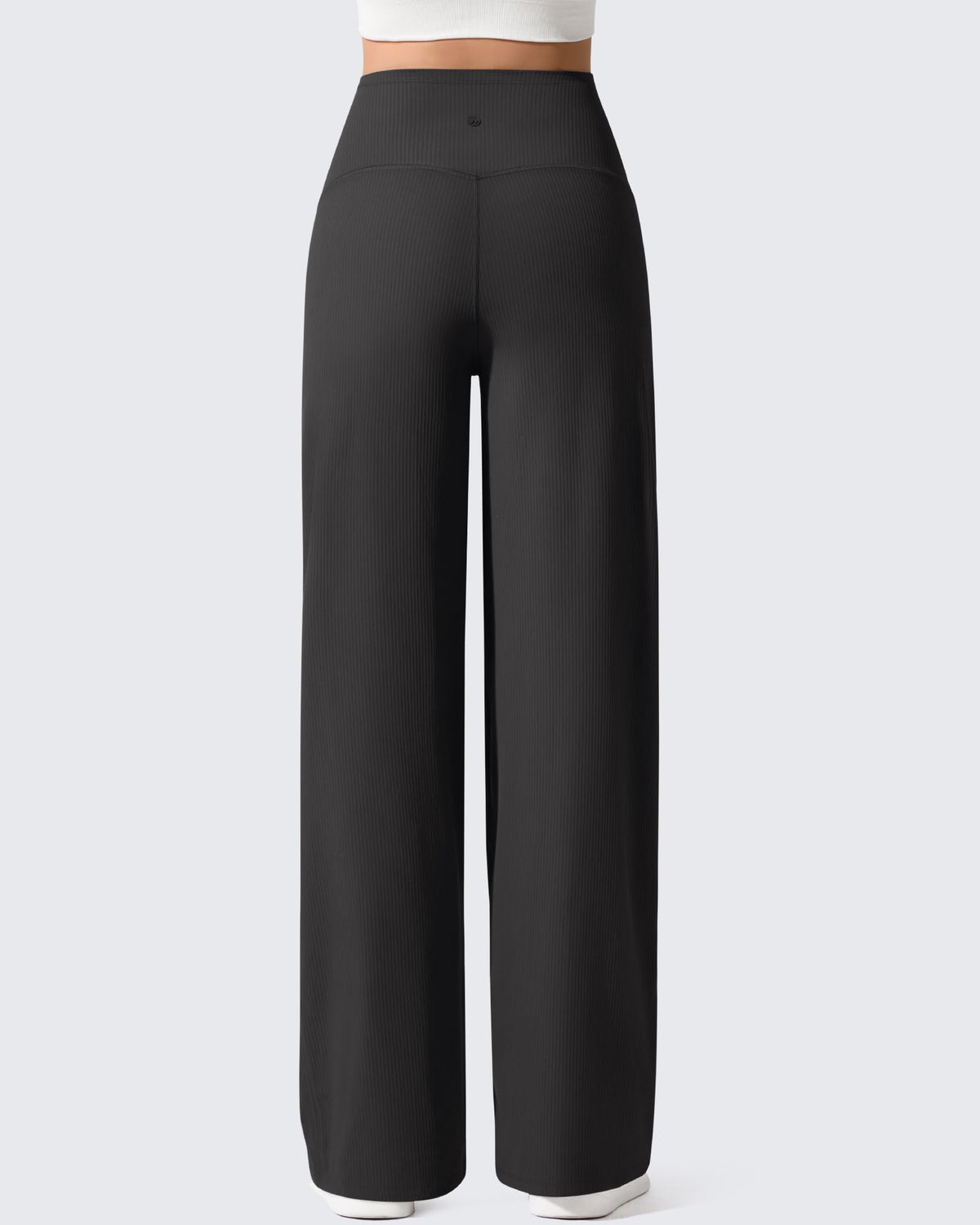 G4Free - Ribbed Maternity Wide Leg Casual Yoga Pants -GF25JY537AF-XS