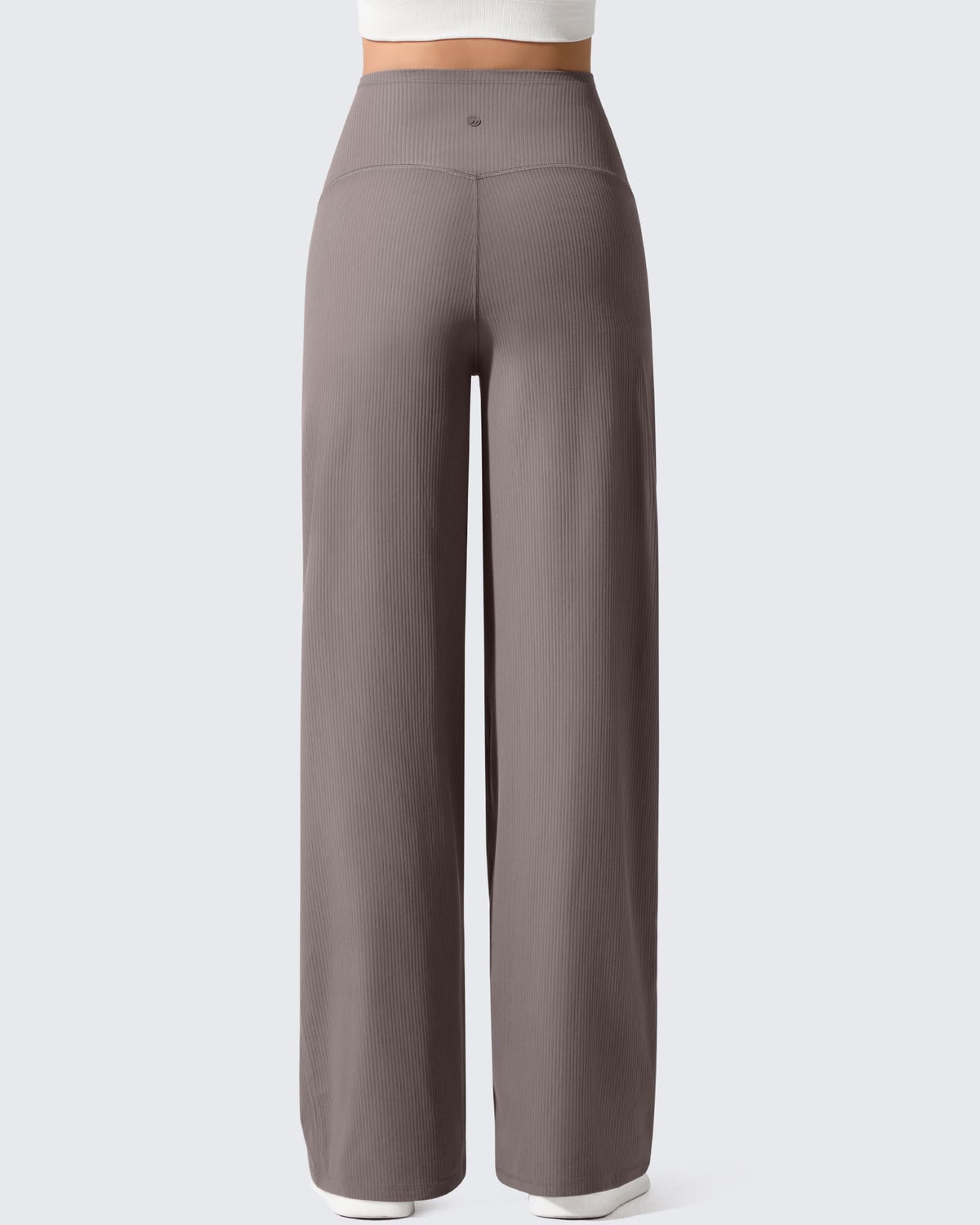 G4Free - Ribbed Maternity Wide Leg Casual Yoga Pants -GF25JY537AF-XS