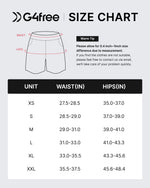 G4Free - Ribbed Mid-Rise Drawstring Shorts -GF25E318AA-S