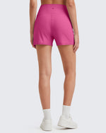 G4Free - Ribbed Mid-Rise Seamless Work Shorts -GF25E314AA-S