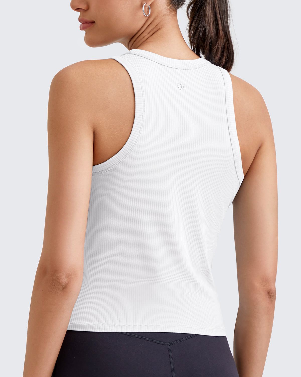 G4Free - Ribbed Slim Racerback Athletic Tanks -GF25B327AA-S