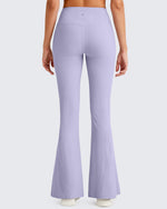 G4Free - Ribbed Tummy Control Flare Yoga Pants -GF25A407AA-S