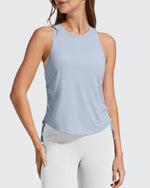 G4Free - Ruch Side High Neck Racerback Muscle Tank Tops -GF26L878I002F-XS