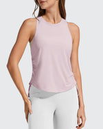 G4Free - Ruch Side High Neck Racerback Muscle Tank Tops -GF26L878I002F-XS