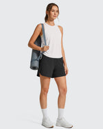 G4Free - Ruch Side High Neck Racerback Muscle Tank Tops -GF26L878I002F-XS