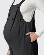 G4Free - ShiftReady Adjustable Strap Maternity Jumpsuit Pants -GF25PY751AF-XS