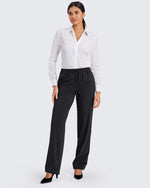 G4Free - ShiftReady Business Drawstrings Straight Pants -GF24J250AA-S
