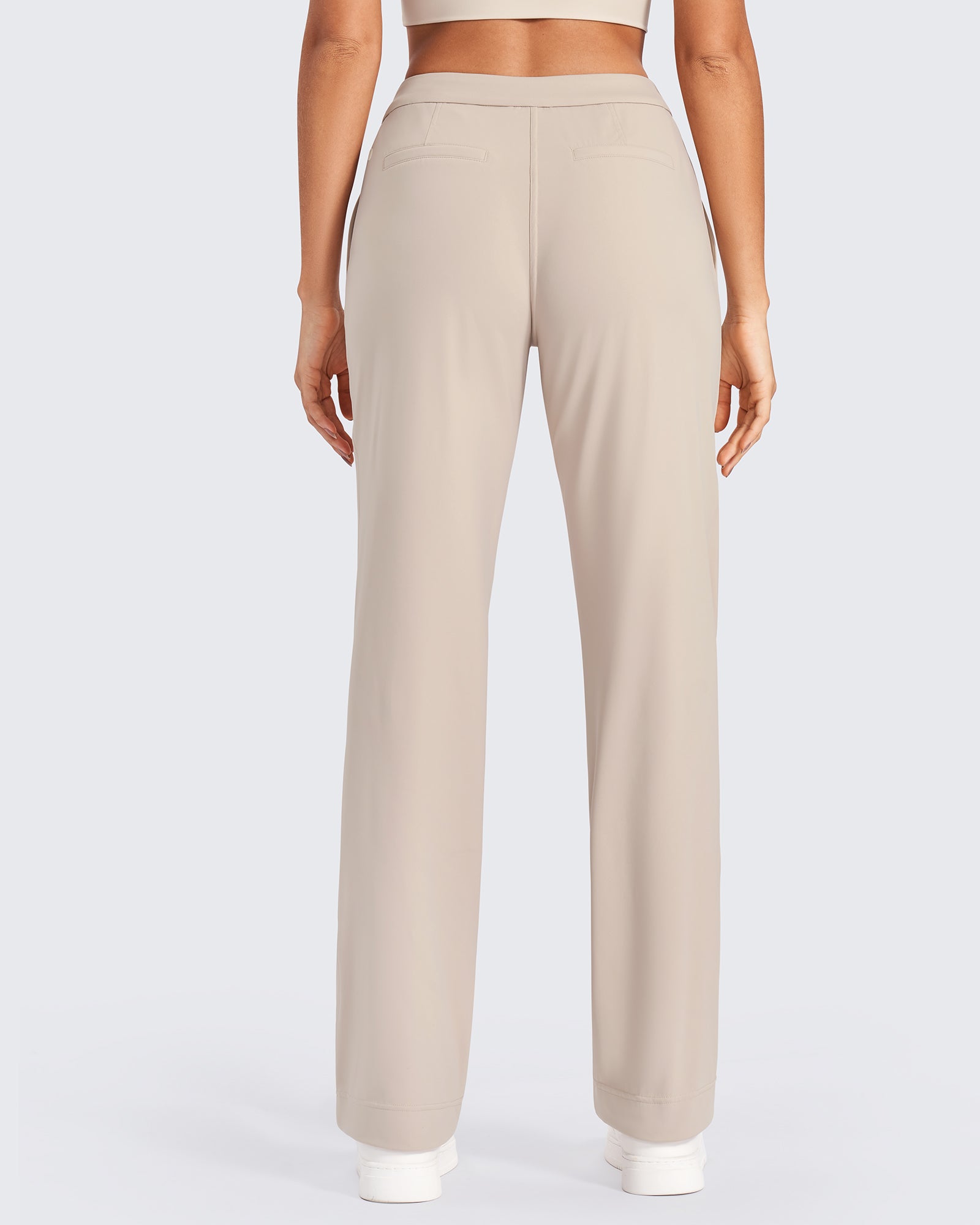 G4Free - ShiftReady Business Drawstrings Straight Pants -GF24J250AA-S
