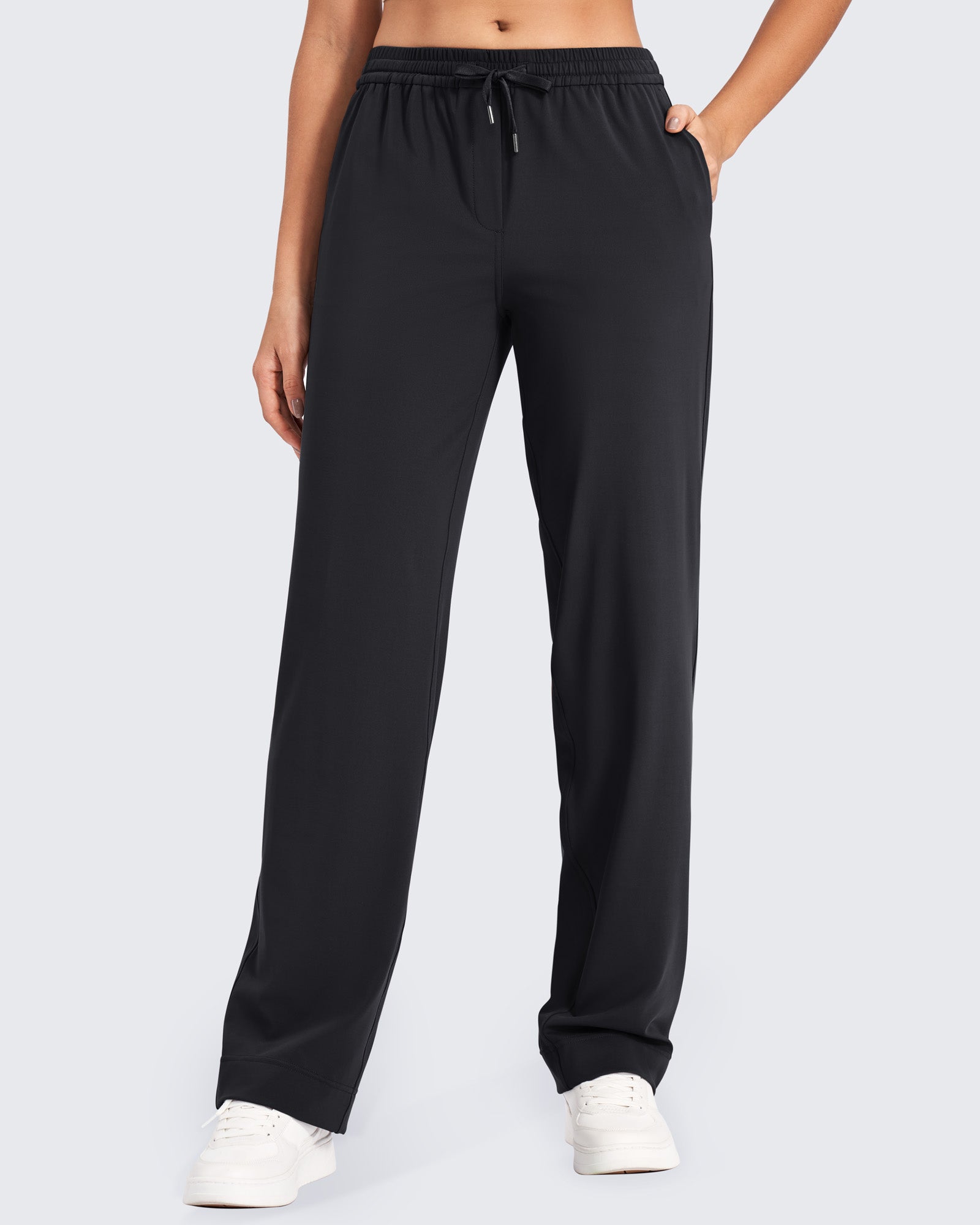 G4Free - ShiftReady Business Drawstrings Straight Pants -GF24J250AA-S