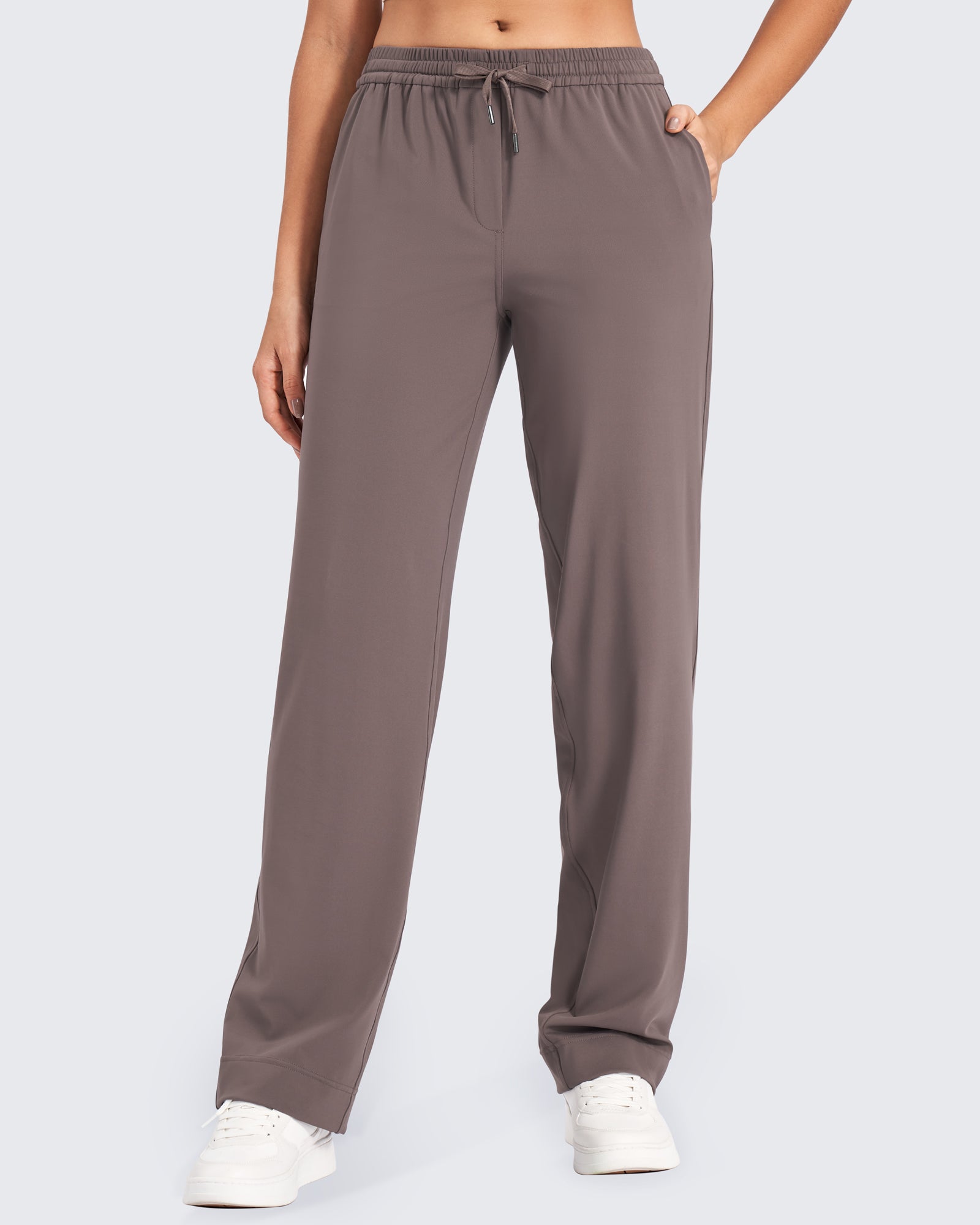 G4Free - ShiftReady Business Drawstrings Straight Pants -GF24J250DA-S