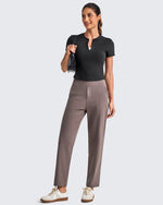 G4Free - ShiftReady Crop Business Casual Work Pants -GF25D417CA-S