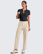G4Free - ShiftReady Crop Business Casual Work Pants -GF25D417CA-S