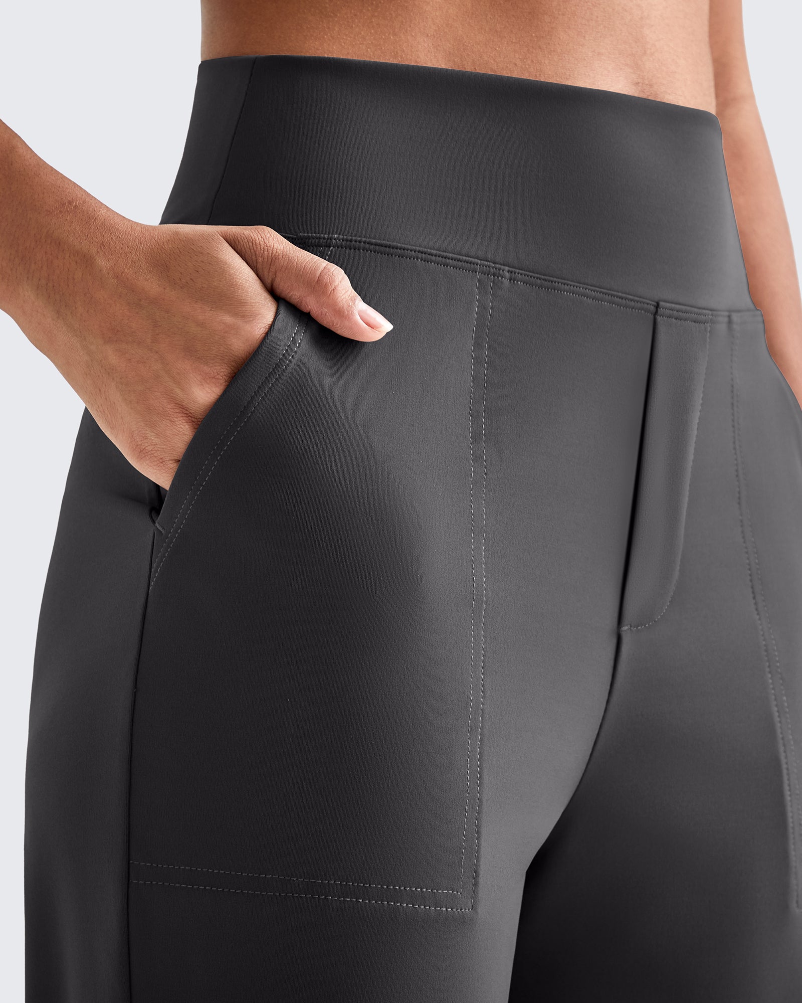 G4Free - ShiftReady Crop Business Casual Work Pants -GF25D417CA-S