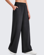 G4Free - ShiftReady Elastic Waistband Wide Leg Work Trousers -GF25J377AA-S